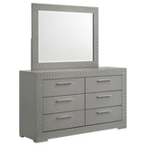 Ives 6-Drawer Dresser and Mirror
