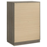 Fenwick 4-drawer Chest of Drawers Grey Oak