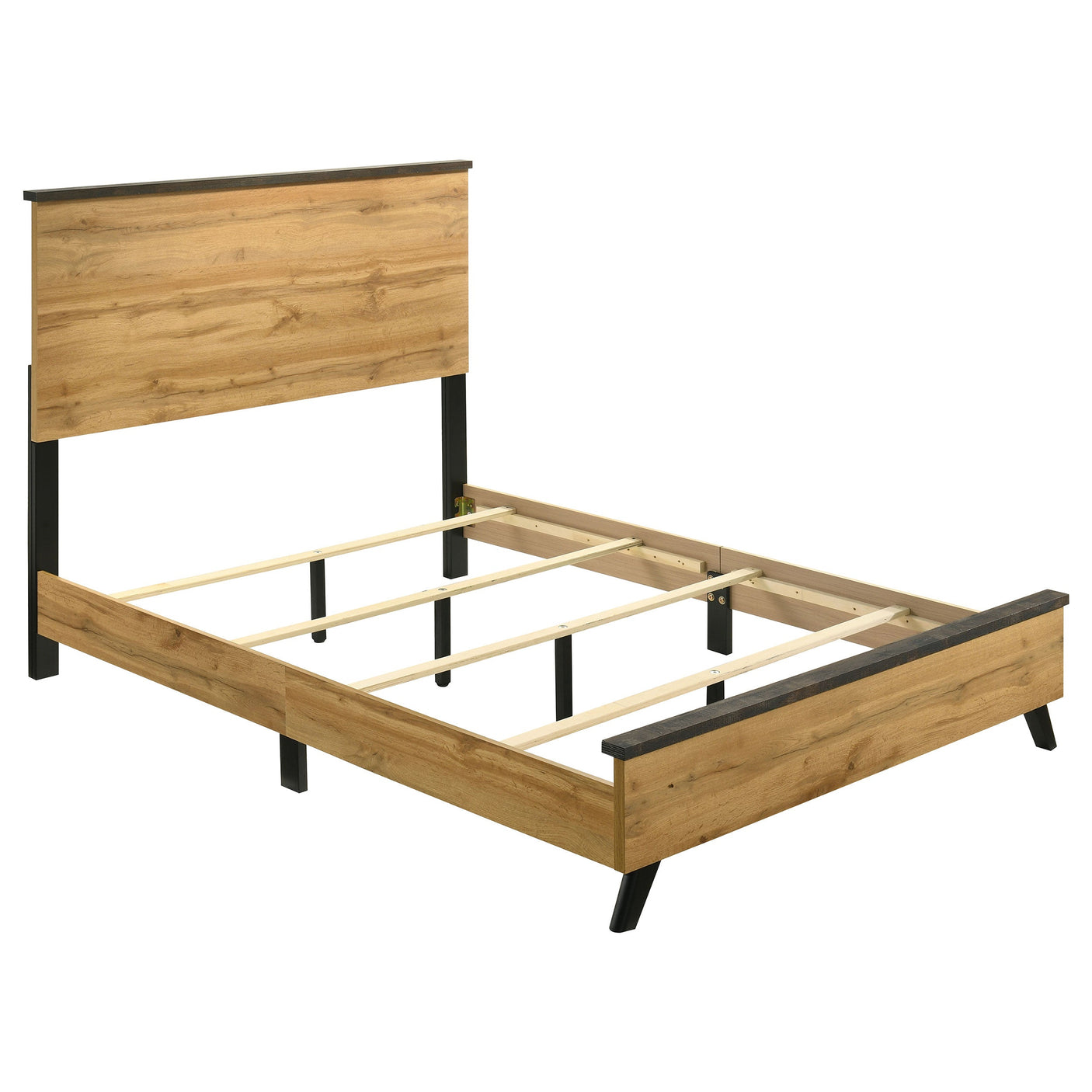 Kaywood 52-Inch Panel Bed Natural Pine