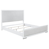 Gracemont 57-Inch Panel Bed Grey and