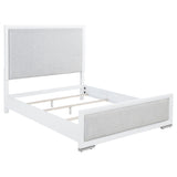 Gracemont 57-Inch Panel Bed Grey and