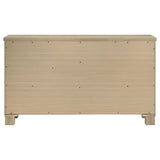Oakglen 6-drawer Bedroom Dresser Weathered Oak