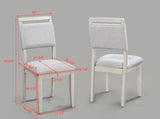 Blanche Round Table w/ 4 Chairs