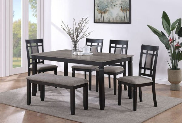 Paige Table w/ 4 Chairs & Bench