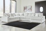 Stupendous 5-Piece Sectional with Chaise