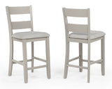 Lester 5-Pk Counter Height Dining Set Counter Height Dining Collection