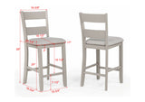 Lester 5-Pk Counter Height Dining Set Counter Height Dining Collection