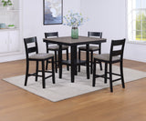 Lester 5-Pk Counter Height Dining Set Counter Height Dining Collection
