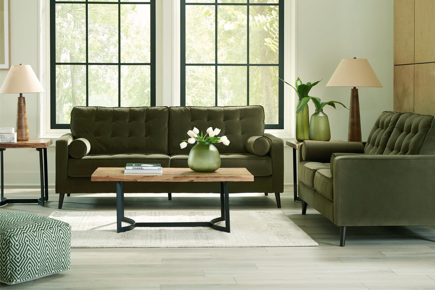 Reveon Lakes Sofa and Loveseat Living Room Set