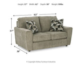 Cascilla Stationary Loveseats
