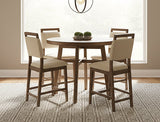 Blanche Round Counter Height Table Brown