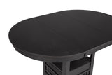 Hartwell Counter Height Table Charcoal Black