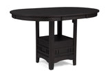 Hartwell Counter Height Table Charcoal Black