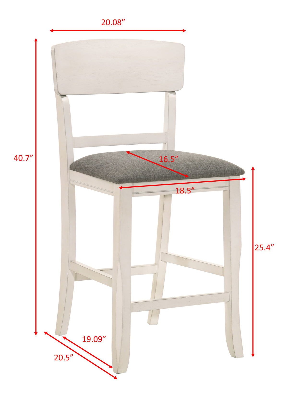 Conner Chalk Grey Counter Height Dining Collection