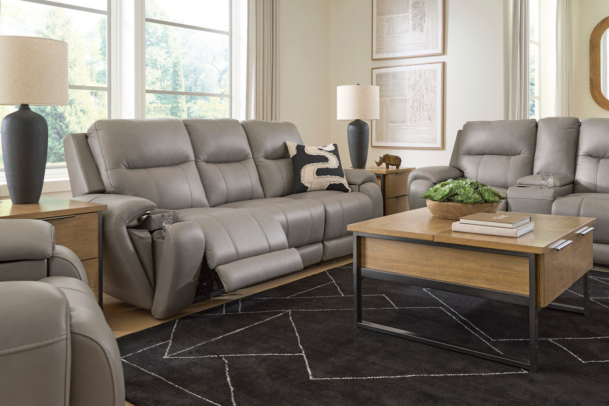 Trendsetter Leather Sofa & Loveseat