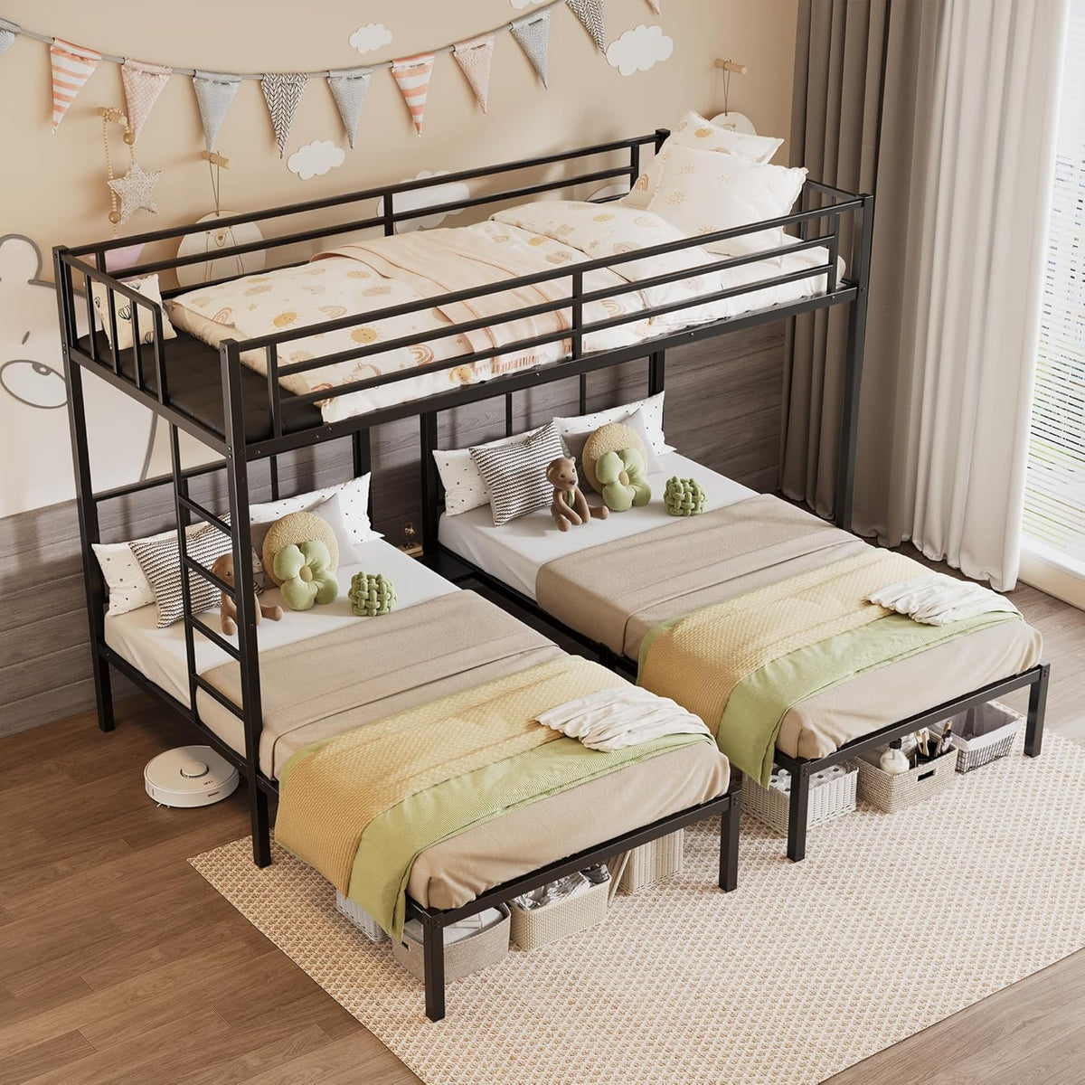 Milo Triple Bunk Bed