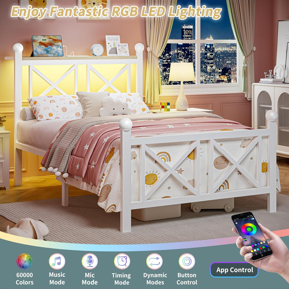 Alice Metal Bed