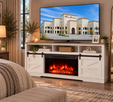 Farmhouse Fireplace 65" TV Stand