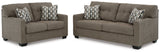 Mahoney Sofa and Loveseat Living Room Set