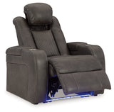 Fyne-Dyme Power Recliner/Adjustable Headrest