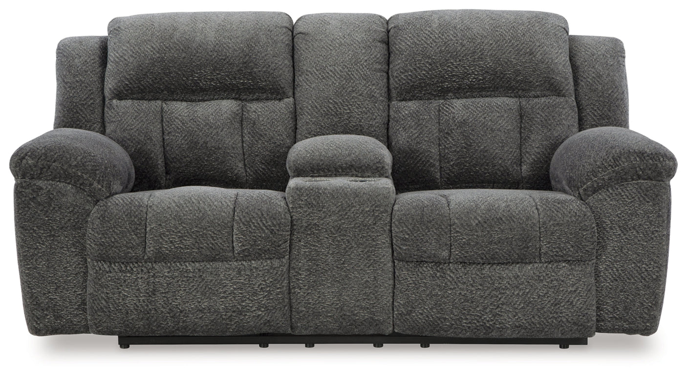Frohn DBL Reclining Loveseat w/Console