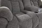 Foreside DBL Reclining Loveseat w/Console