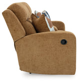 Kanlow DBL Reclining Loveseat w/Console