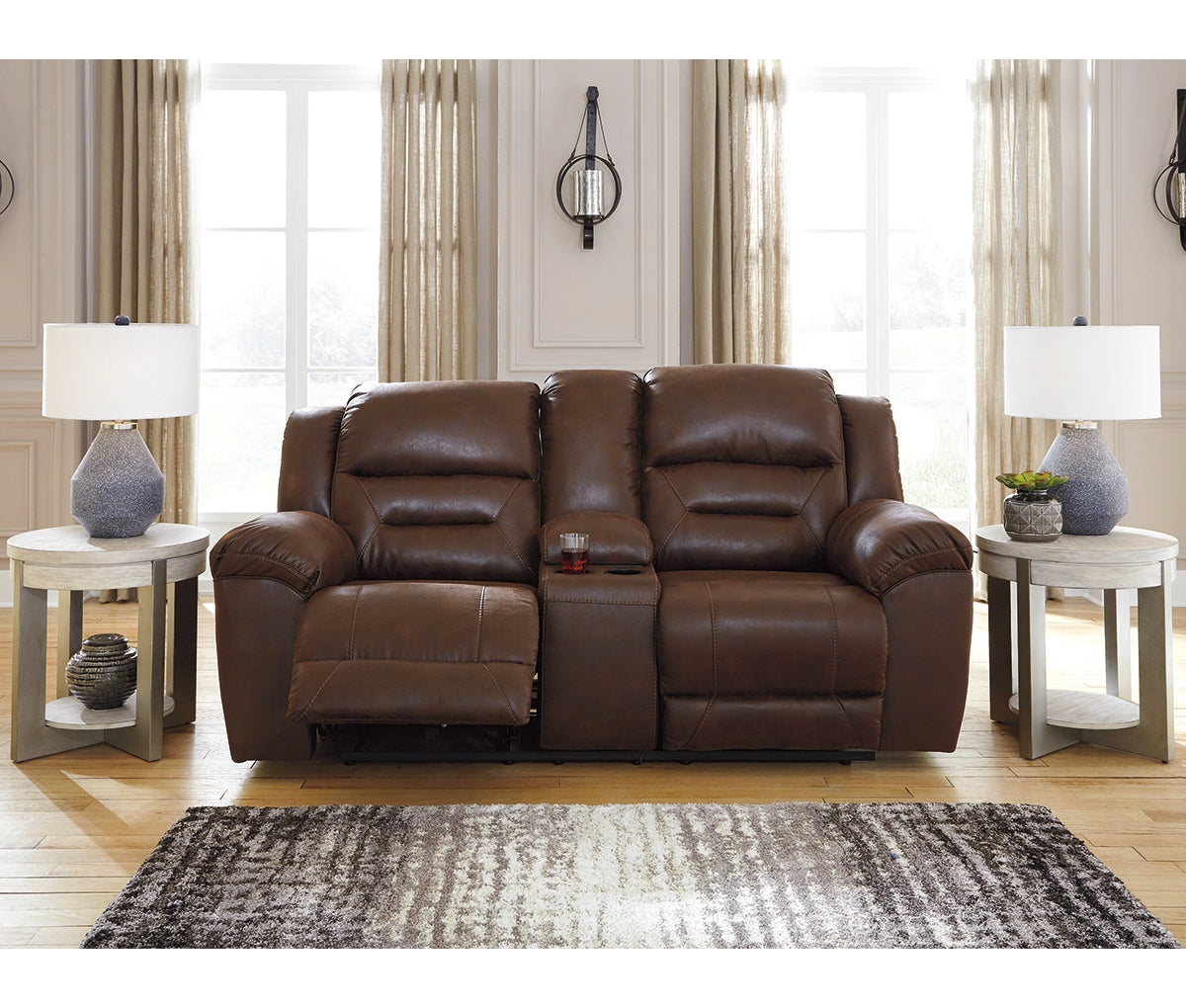 Stoneland DBL Reclining Loveseat