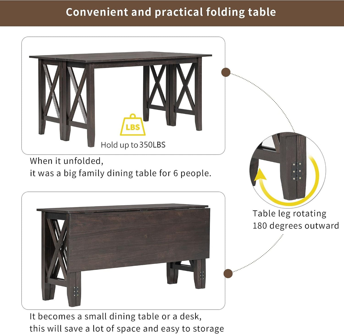Emma Table w 4 Chairs & Bench