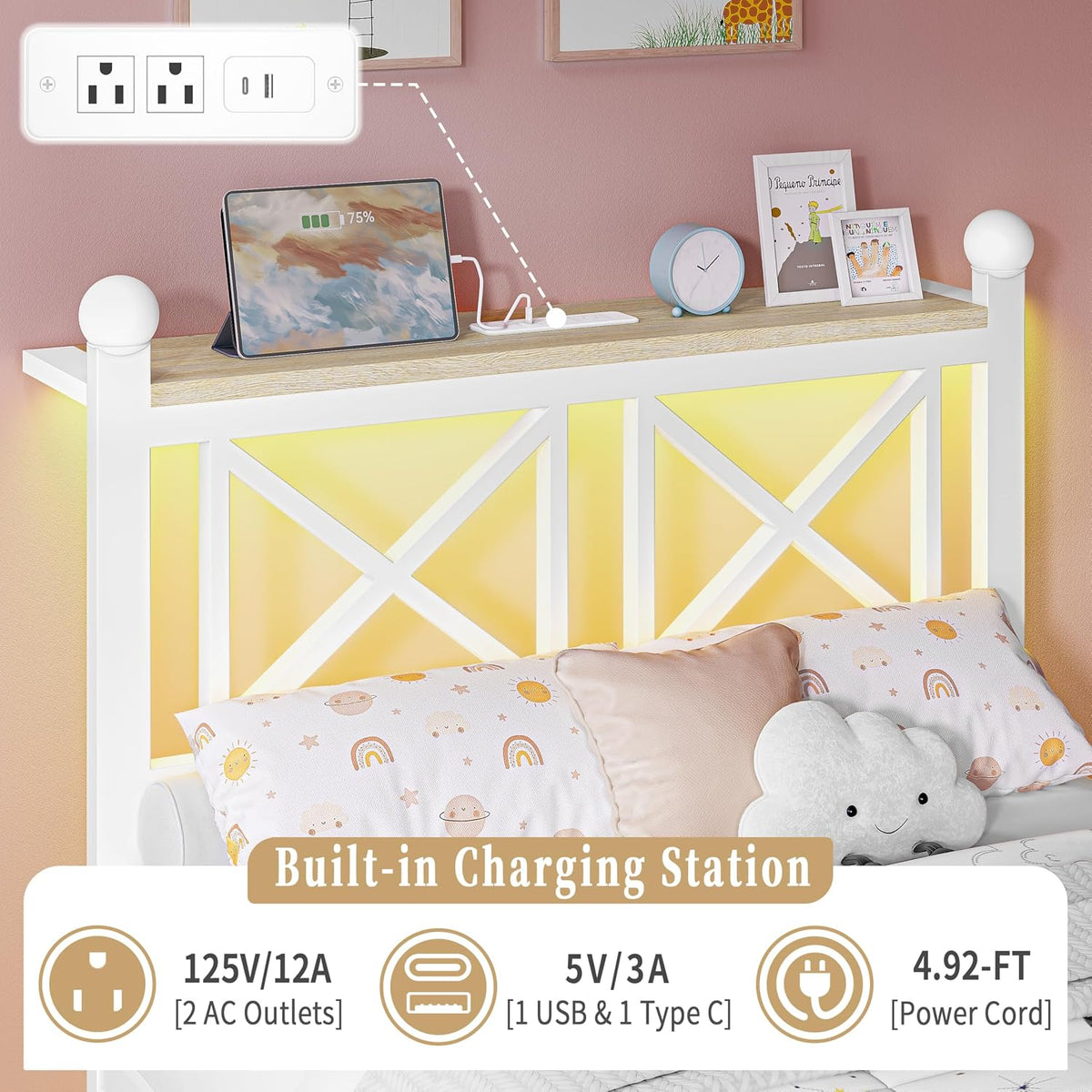 Alice Metal Bed