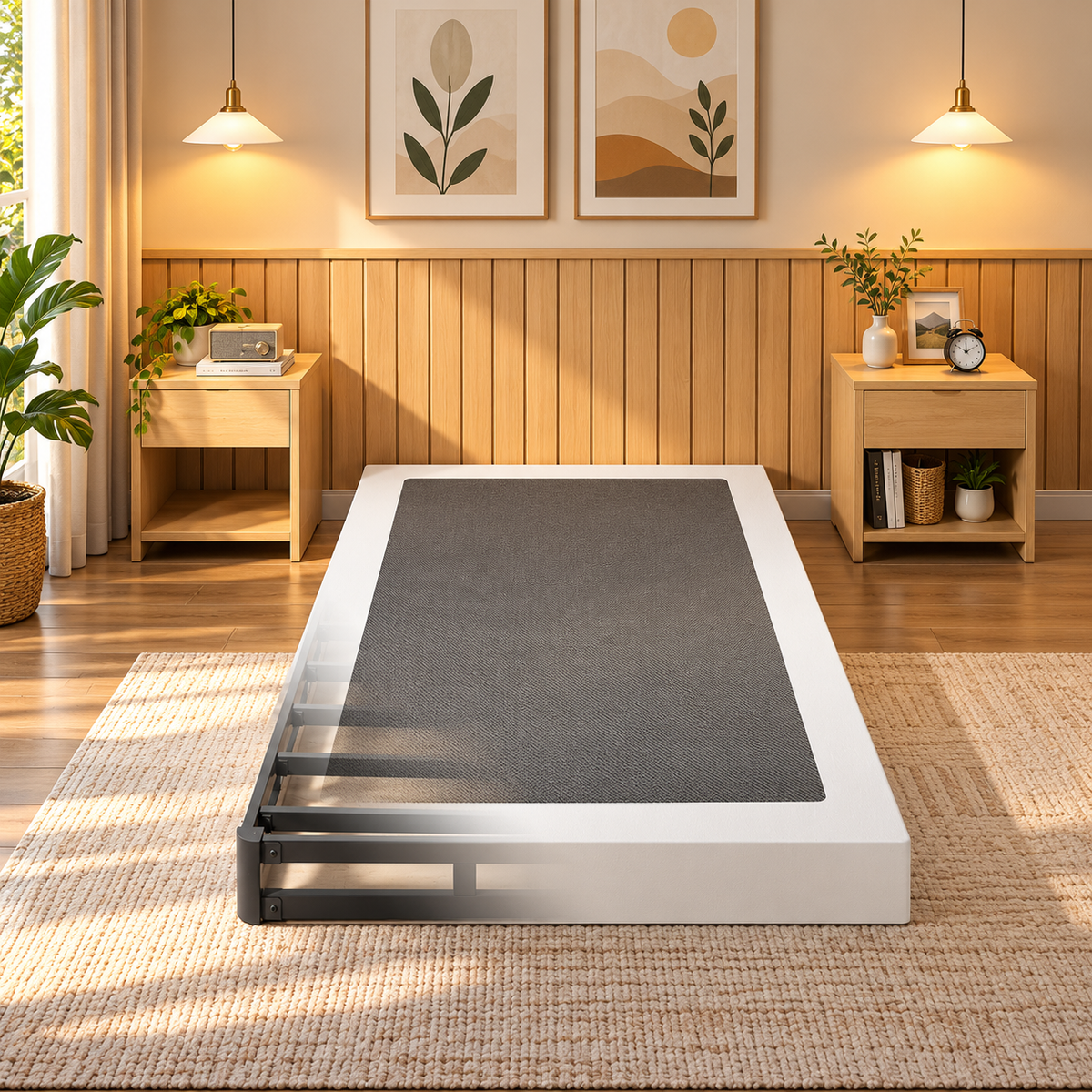 5-Inch Heavy-Duty Metal Box Spring