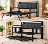 Aspen LED Daybed with Pop-Up Trundle