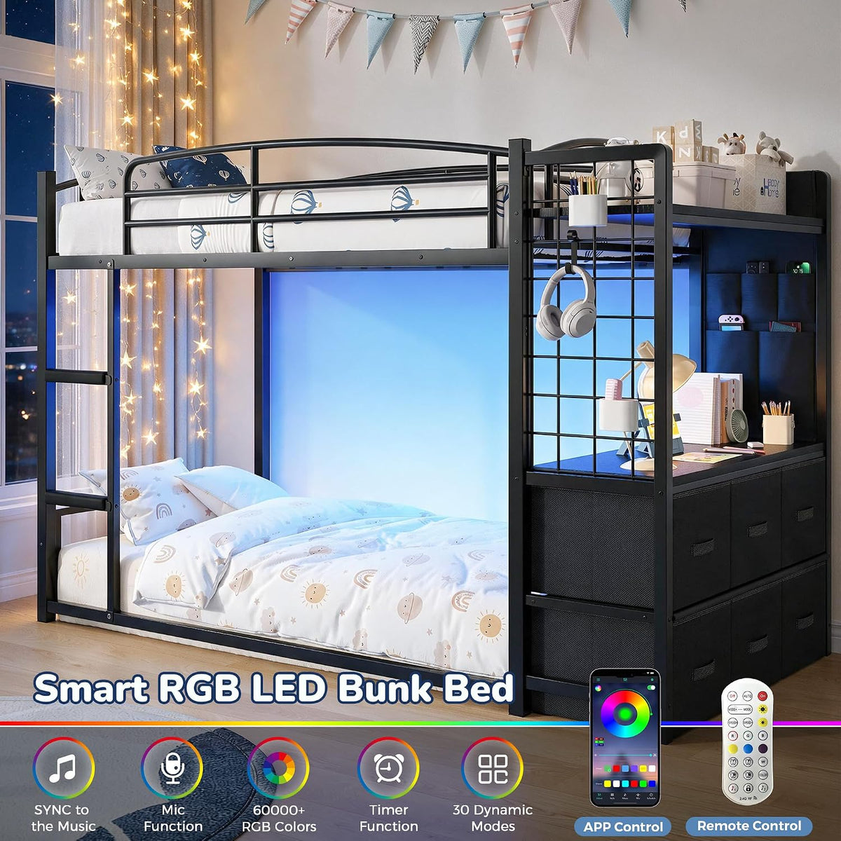 Molly Twin Over Twin Bunk Bed
