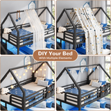 Dreamscape Twin Over Twin Bunk Bed