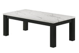Ivy 3-Pk Faux Marble White Cocktail Set