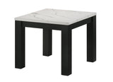 Ivy 3-Pk Faux Marble White Cocktail Set