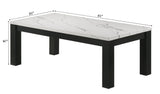 Ivy 3-Pk Faux Marble White Cocktail Set