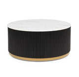 Kara Coffee Table W/ Casters