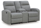 Moreau Place DBL Reclining Loveseat w/Console