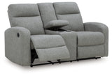 Moreau Place DBL Reclining Loveseat w/Console