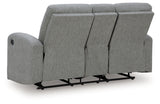 Moreau Place DBL Reclining Loveseat w/Console
