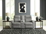 Moreau Place DBL Reclining Loveseat w/Console