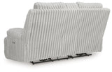 Technique DBL Reclining Power Loveseat w/Console