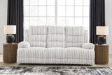 Technique Reclining Power Sofa w/Drop Down Table