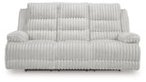 Technique Reclining Power Sofa w/Drop Down Table