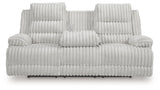 Technique Reclining Power Sofa w/Drop Down Table