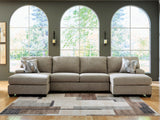 Newellen 3-Piece Sleeper Sectional with Double Chaise