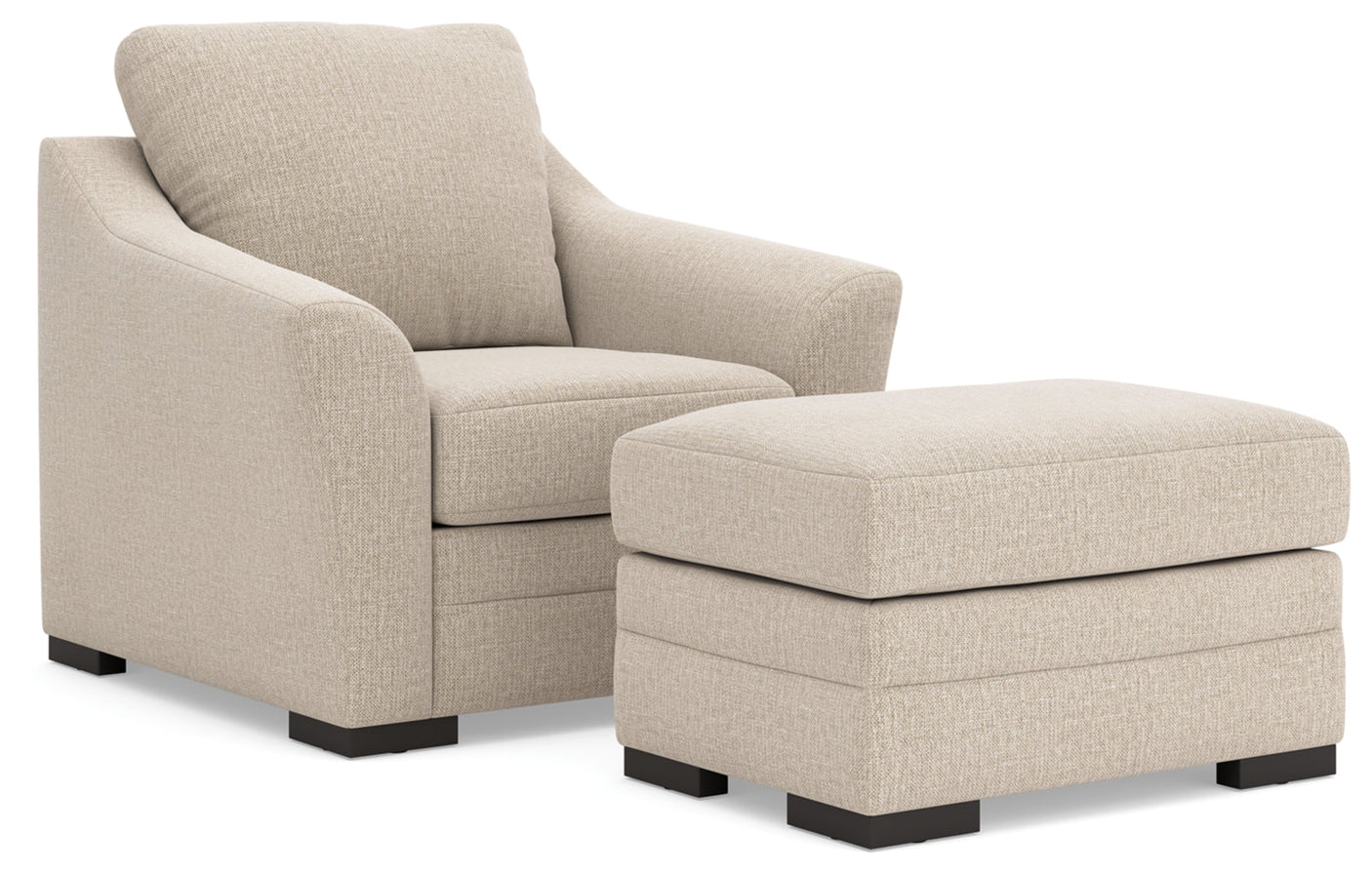 Lango Chair and Ottoman