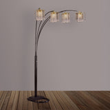 Rain Drop Arc Lamp Black