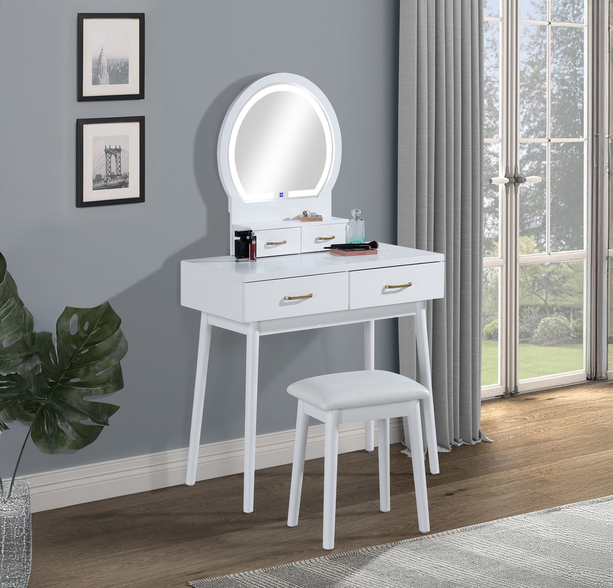 Cecilia Vanity Table Bedroom Collection